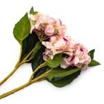 Цветы искусственные Гортензия 42см 2 шт, Розовый /TOS/