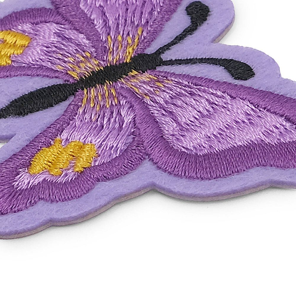 Термоаппликация Бабочка, 5.4х7см, Hobby&Pro (сиреневый)