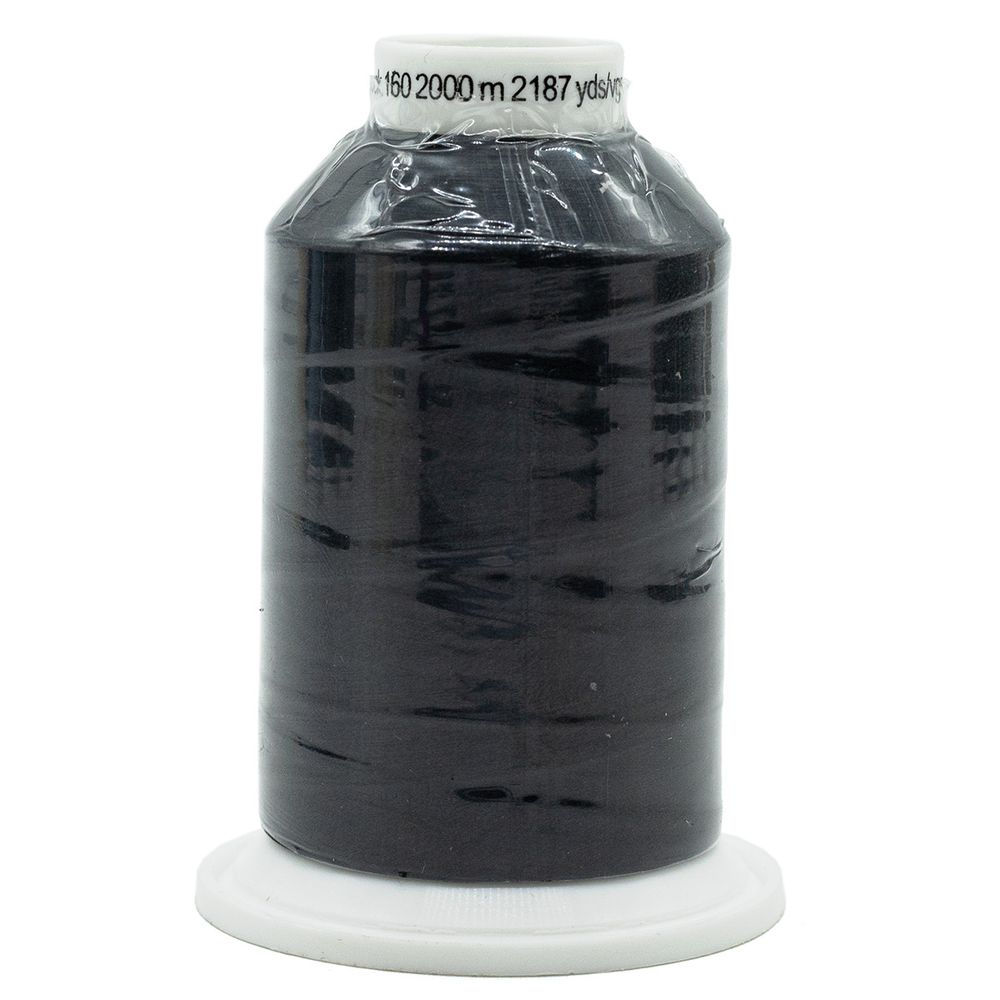 Нитка текстурированная Gutermann Bulky-Lock 160, 2000 м, _000 черный, 5 катушек, SHV