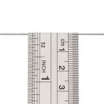 Шнур металлизированный ⌀1.0 мм / 100 метров, 0371-1000 серебро