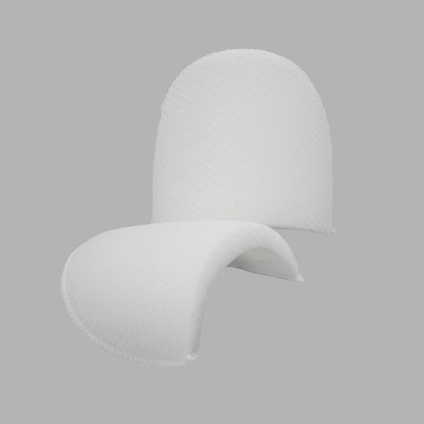 Плечевые накладки (подплечники) втачные 100х155х14 мм, белый, 50 пар