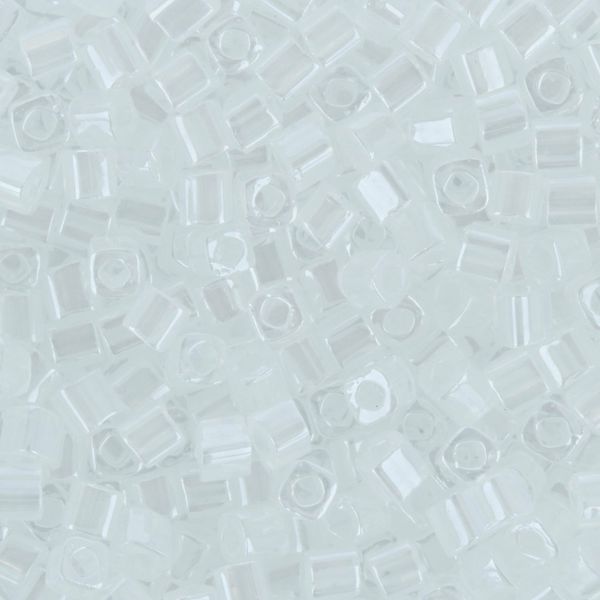 Бисер Toho Cube 2 (1.5 мм), 500 г, 0141 белый/перламутровый