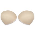 Бельевые чашечки для бюстгальтера треугольные б/уст., с равном. наполн., (8300), разм.38, 10 пар, 03-бежевый