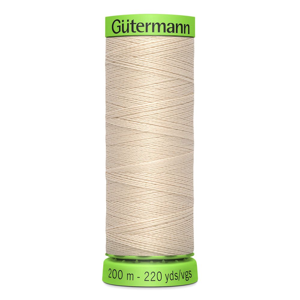 Нитки для тонких тканей Gutermann Extra Fine 150, 200м, 169 пломбир, 5 катушек