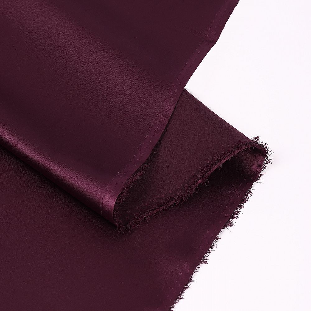 Атлас стрейч для нижнего белья 107 г/м², 125 см / 1 метр, 0180 цв.117 бордо