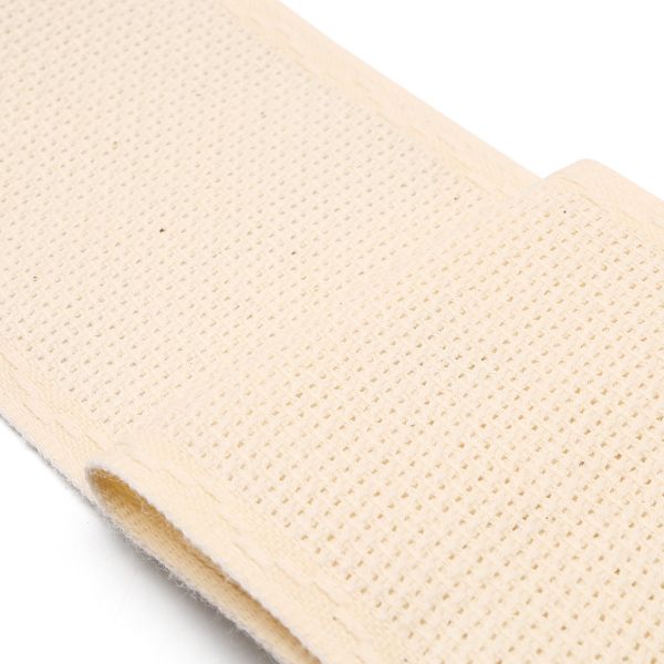 Канва лента 70 мм / 1.5 метра, 100% хлопок Bestex (неотбел/неотбел)