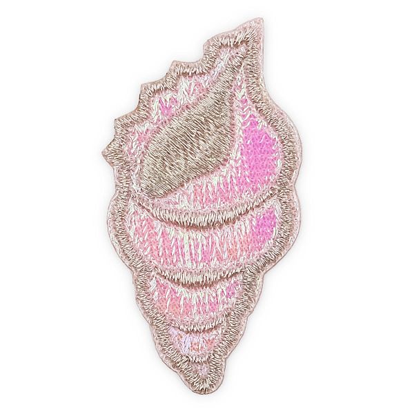 Термоаппликация Розовая ракушка, 2.7х5см, Hobby&Pro