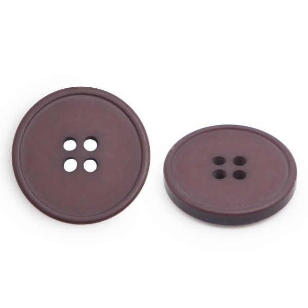 Пуговицы 4 прокола 32L (20мм), (Brown2 (коричневый2)) NE56, 72 шт