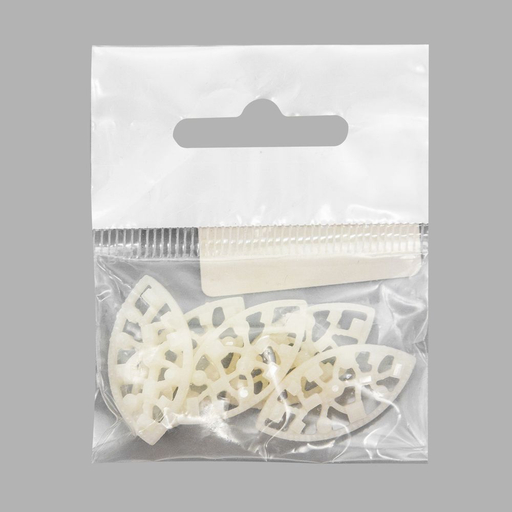 Украшение 15х30 (белый), CON2516, 5 шт