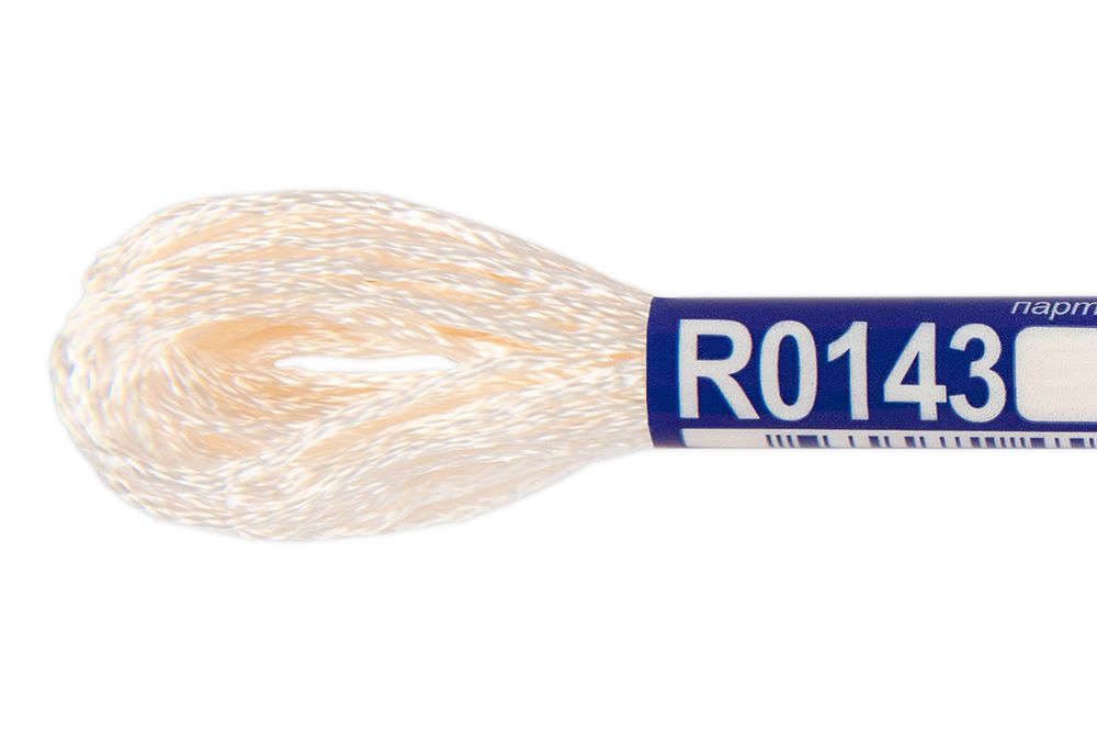 Мулине Gamma вискоза 100%, цв.R0143 бл.розовый, 12 мотков по 8 метров