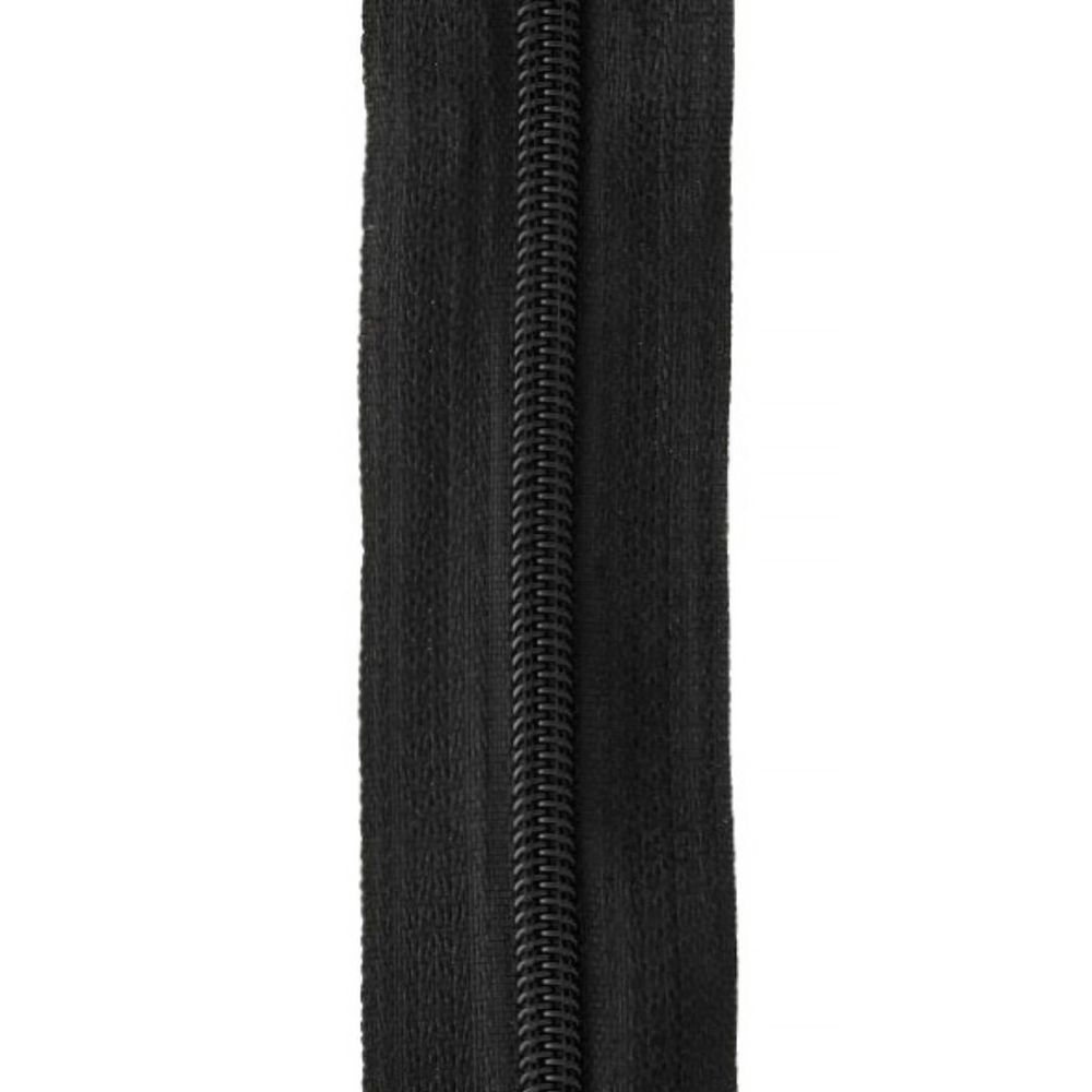 Молния рулонная спираль (витая) Т3 (3 мм) 100 м, черный 310, Gamma