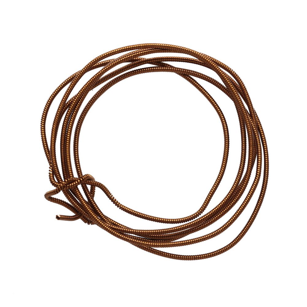 Канитель жесткая Бронза 1,2 мм, 5±0,1г