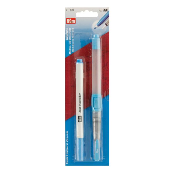 Аква-трик-маркер и водяной карандаш, бирюзовый, Prym 611845