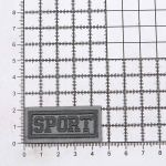 Термоаппликация светоотражающая Спорт, 45х20 мм, LA428, 3 шт