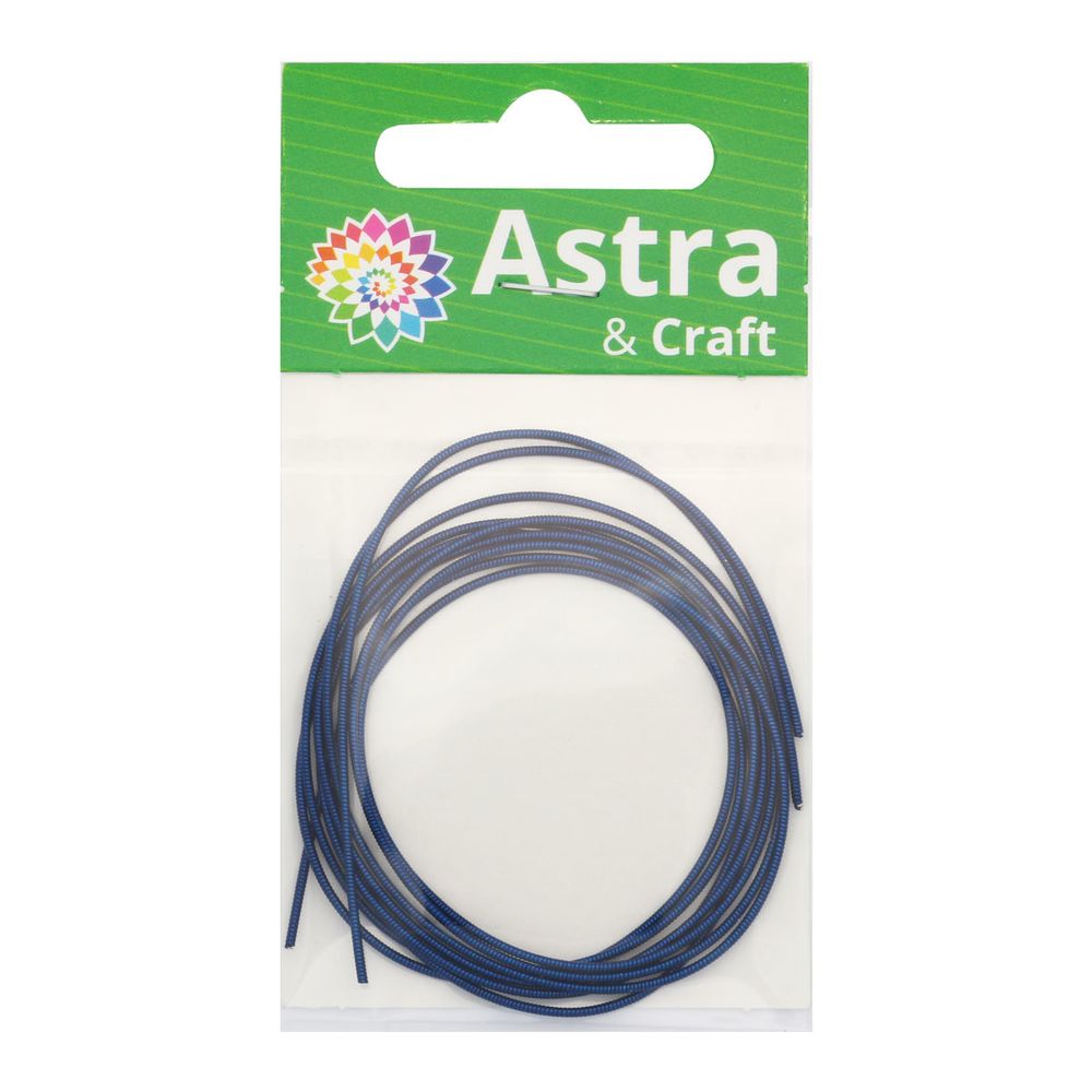 Канитель жесткая Синий 1 мм, 5±0,1г