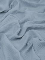 Муслин 125 г/м², 130 см / 2 метра, TBY.Mus.24723.54.2, цв.54 св.серый