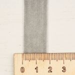 Лента бархатная (тесьма) 20.0 мм / 32.9±2 метров, 0081-1901, 182 серый