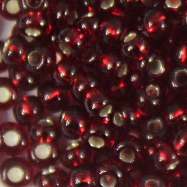 Бисер Preciosa прозрачный с сереб. центр. 10/0 (2.3 мм), 1х50г, цв. 97090