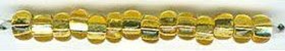 Бисер Preciosa прозрачный с серебр.центром 10/0 (2.3 мм), 1х50г, цв. 17050