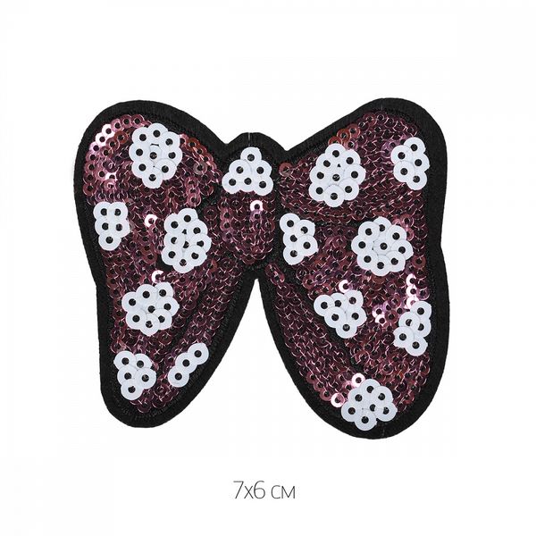 Термоаппликация Бантик-03, 7х6см, 10 шт