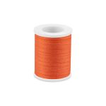 Лента (тесьма) шелковая 2.0 мм / 45.5±0.5 метров, №061 оранжевый, Gamma SR-2