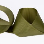 Лента репсовая (в рубчик) 50.0 мм / 25±1 метров, 014 мох, Gamma GR-50