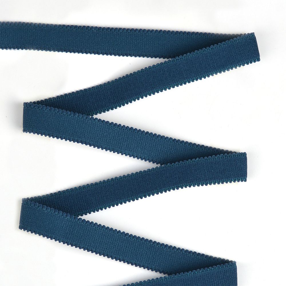 Резинка бельевая (бретелечная) 15.0 мм / 20 метров, 612, 2268 синий топаз, Lauma