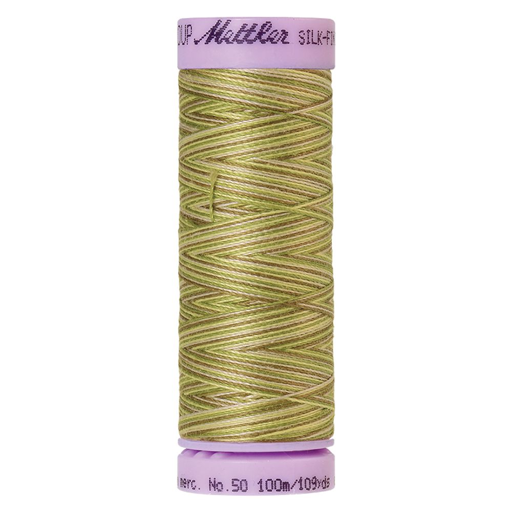 Нитки хлопковые отделочные Mettler Silk-Finish multi Cotton 50, 100 м, 9820, 5 катушек