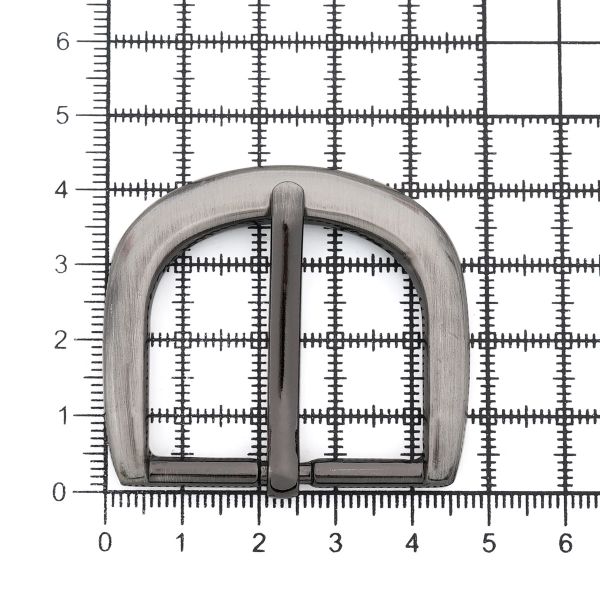 Пряжка ременная металл 35 мм (T.Nickel) MR121, 3 шт