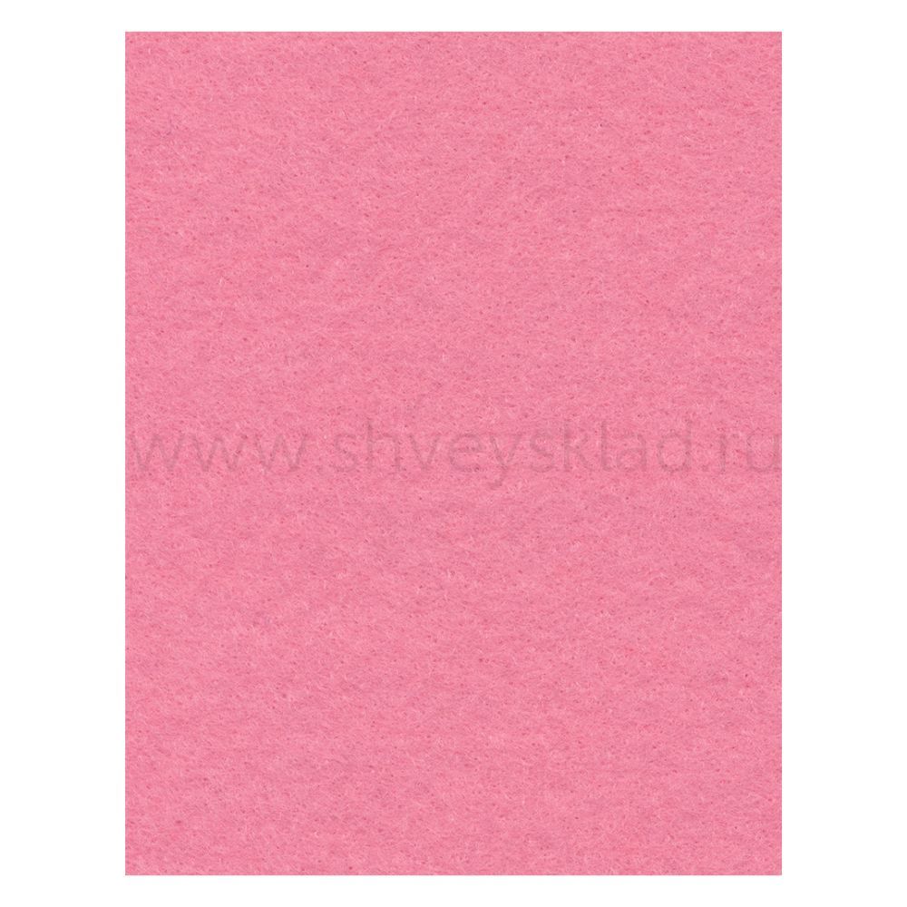 Фетр листовой 1.0 мм, 20х30 см, розовый, Efco