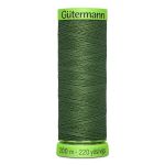 Нитки для тонких тканей Gutermann Extra Fine 150, 200м, 920 защитный хаки, 5 катушек