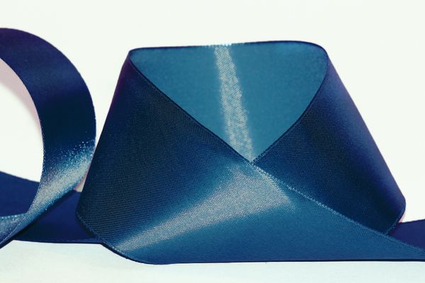 Лента атласная 1-сторонняя 50.0 мм / 33±2 метра, 116 т-синий, Gamma