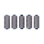 Нитки швейные бытовые Gamma 40/2, 365 м / 5 кат, №334 серый