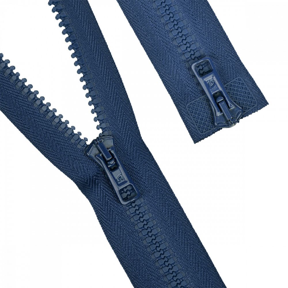 Молния трактор Arta Т5 (5 мм) 2 зам., разъем., 90 см, Arta.2077 Т5(6) цв.044 т.синий уп.25 шт