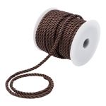 Шнур витой 5мм / 18,29м, 038 темно-коричневый, 1AS-168