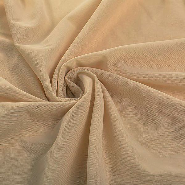 Сетка бельевая эластичная 90 г/м², шир.152 см / 3 метра, 2 бежевый /OD-90-2-2/