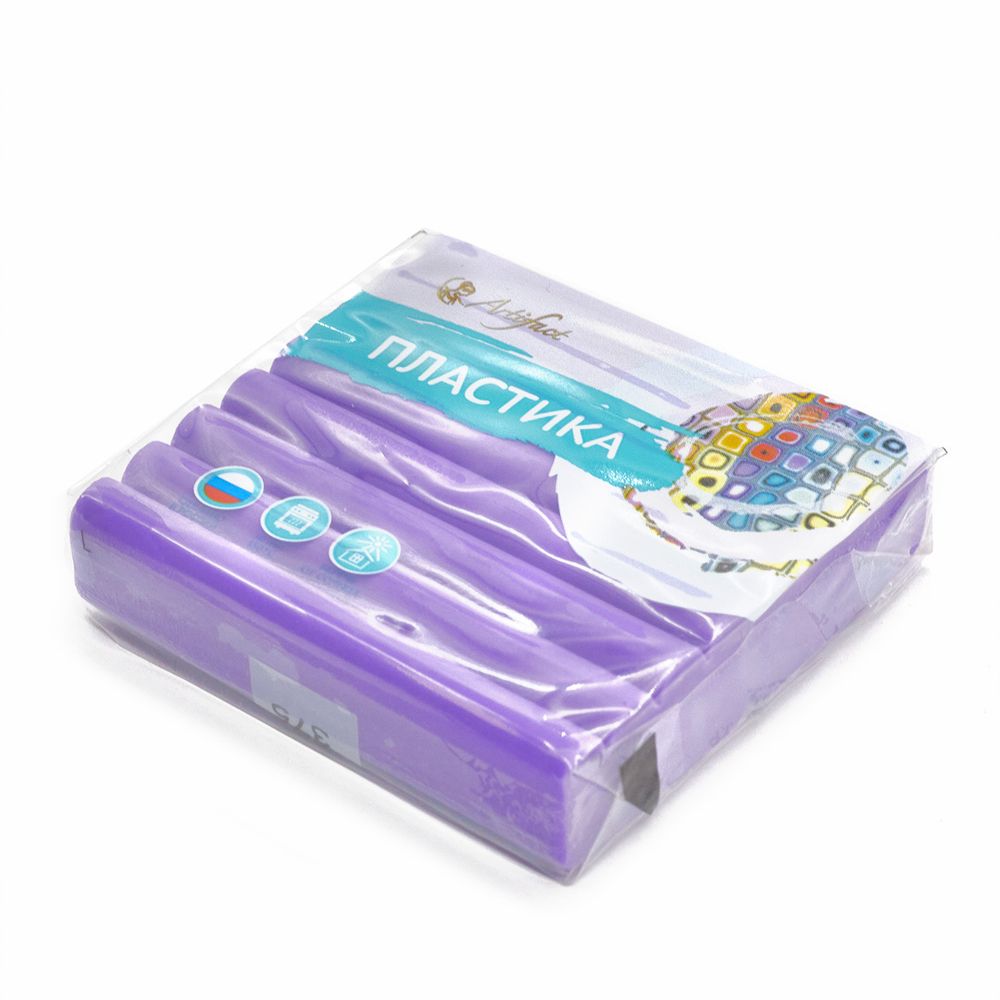 Полимерная глина Artifact, флуоресцентный, цв.375 флуоресцентный фиолетовый, 56 г