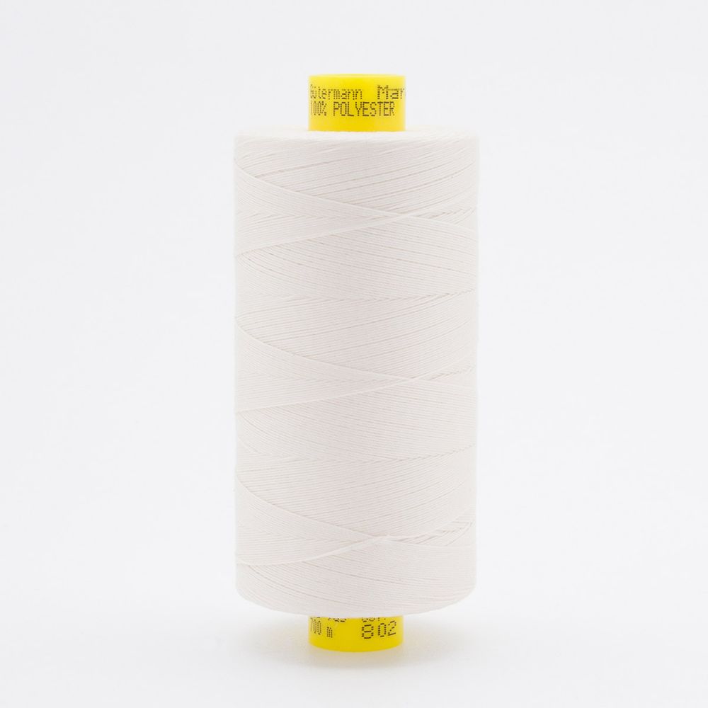 Нитка универсальная Gutermann Mara 70/2, 700 м, 702170, 802 молочно-бежевый, 1 катушка