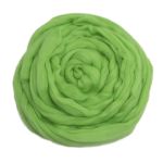 Шерсть для валяния мериносовая тонкая 100%, 100 гр. (793 яркий салат)