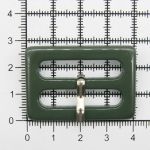 Пряжка с язычком 30 мм, 870 хаки, 10 шт /TOS/