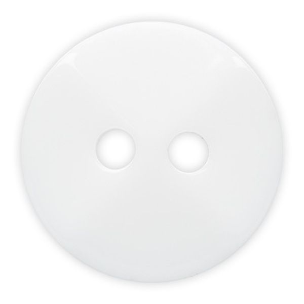 Пуговицы рубашечные/блузочные 11 мм, 40 шт, А001 белый, Gamma JEY 0001