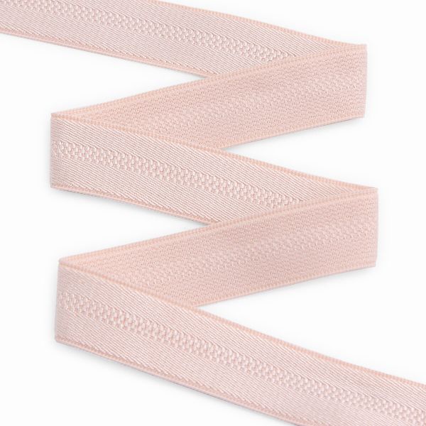 Резинка бельевая (бретелечная) 15.0 мм / 50 метров, пудровый, (ML207.015)