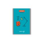 Блокнот на скобе, A6 48 л. 10 шт клетка, Забавные истории 01734, Б261 Светоч