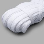 Шнур плоский плетеный х/б ⌀10.0 мм / 20 метров, 1 белый, С3862Г17