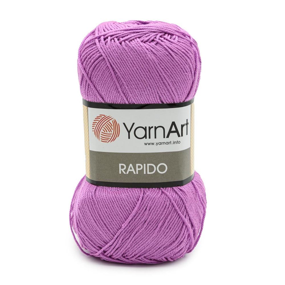 Пряжа YarnArt (ЯрнАрт) Rapido / уп.5 мот. по 100 г, 350м, 684 сирень