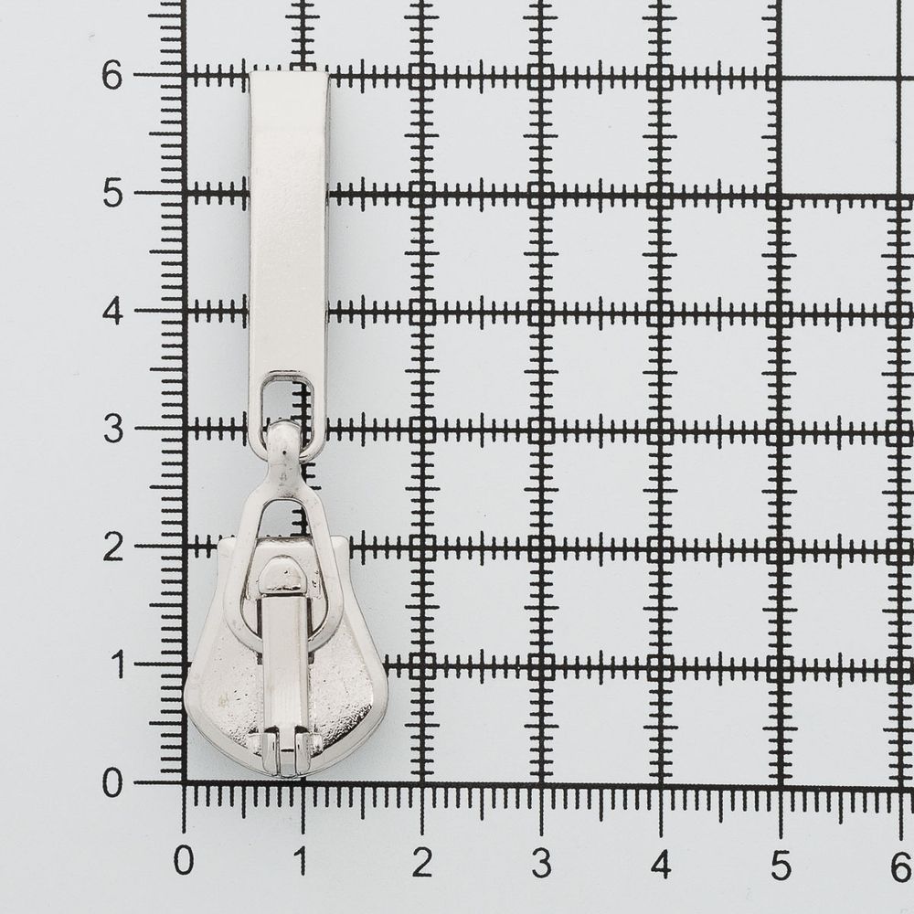 Слайдер (замок) для молнии трактор Arta Т8 (8 мм) никель -F, уп.10 шт