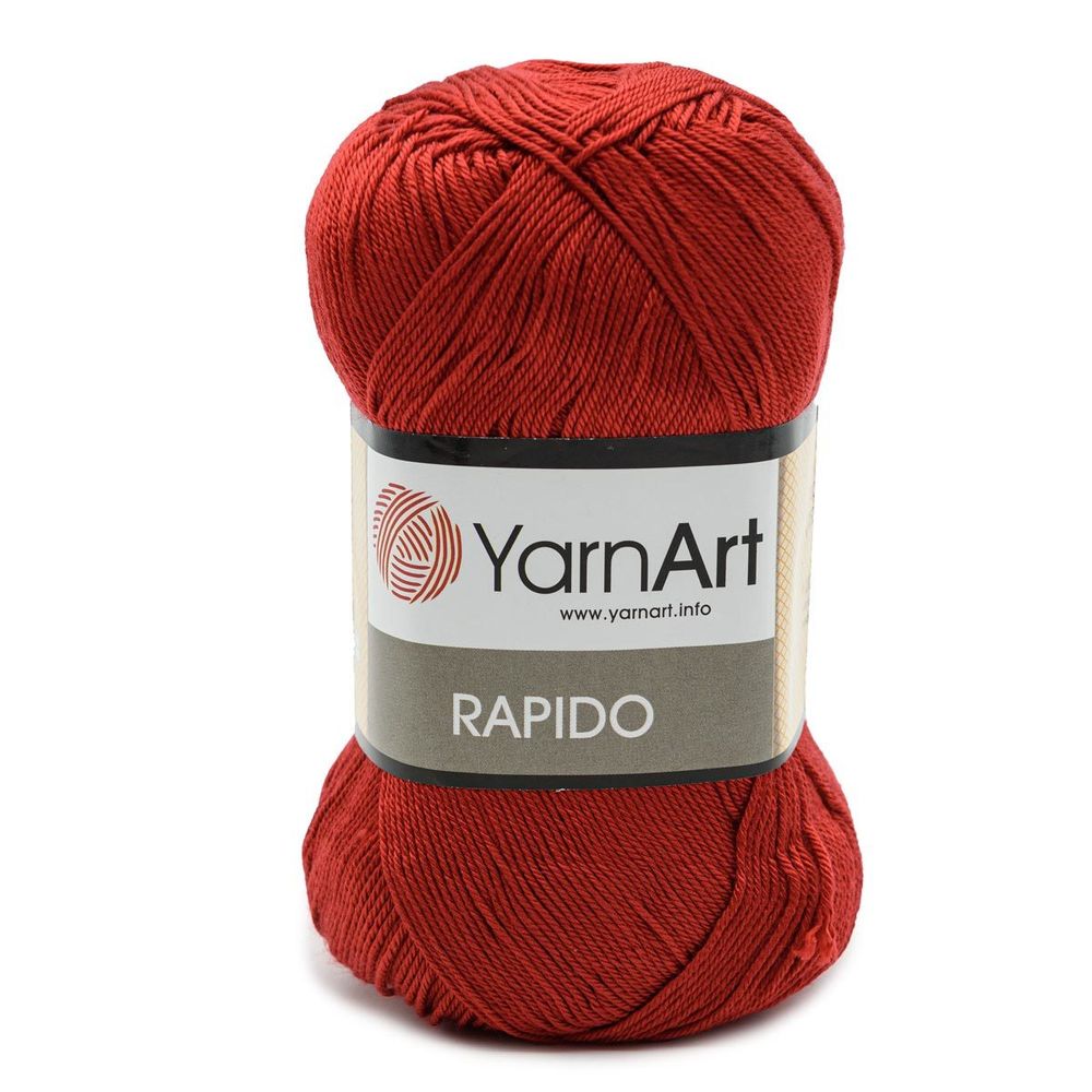 Пряжа YarnArt (ЯрнАрт) Rapido / уп.5 мот. по 100 г, 350м, 701 красный