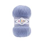 Пряжа Alize (Ализе) Lana Gold 800 / уп.5 мот. по 100 г, 800м, 040 голубой