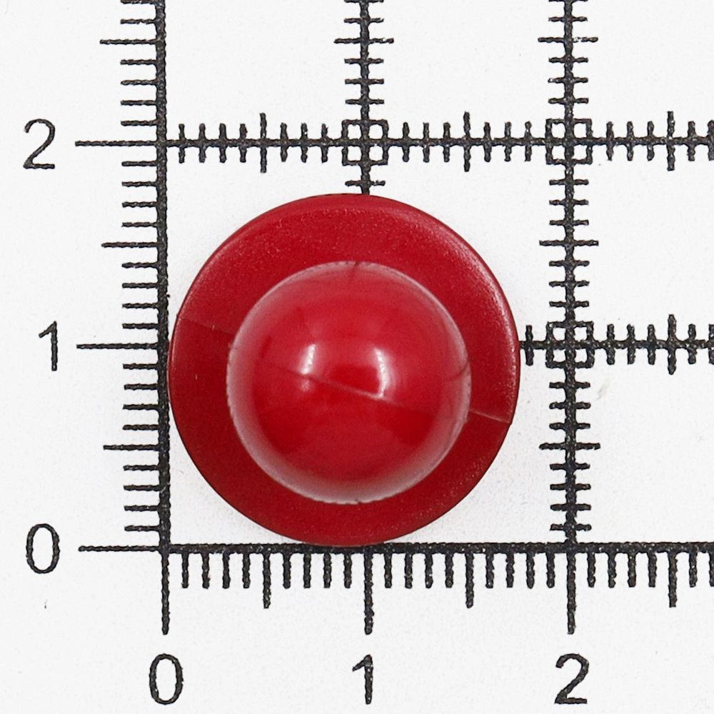 Пукля поварская, цветная, 10 мм (с520 бордо) П-10, 500 шт