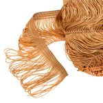 Бахрома отделочная 90.0 мм / 25 метров, 195 св.бежевый